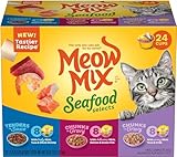 Meow Mix Seafood Selects Wet Cat Food Variety