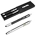 Multitool Pen [2 Pack] Stylus Pen 9-in-1 Combo Pen [Functions as Touchscreen Stylus, Ballpoint Pen, 4
