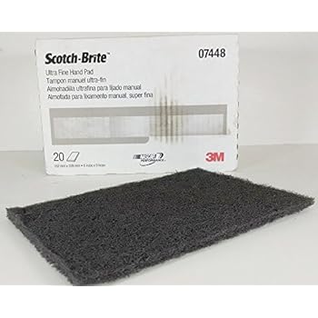 MrTailLight Lot 5 Grey 3M Scuff Pad Scotch Brite 3M Brand