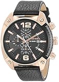 Diesel Men's DZ4297 Overflow Analog Display Analog Quartz Black Watch