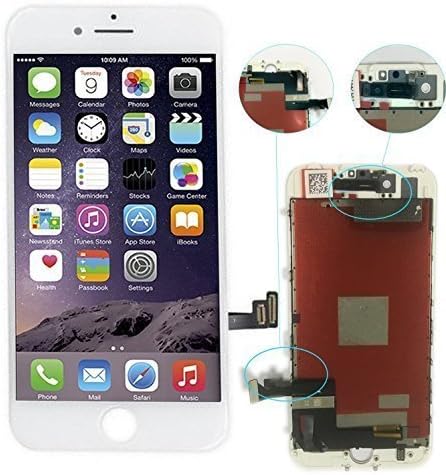 SKEYHALY White iphone 7 4.7 inch Retina LCD Touch Screen Digitizer Glass Replacement Full Assembly with repair kit