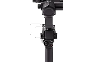 YAJOJO 2-Pack Screen Protector for DJI RS 5 Gimbal Stabilizer,9H Hardness Tempered Glass for DJI RS 5, Anti-Scratch, Bubble F