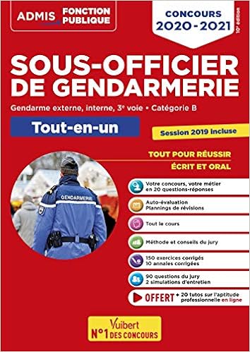 Amazon Fr Concours Sous Officier De Gendarmerie Categorie B Tout En Un 20 Tutos Offerts Gendarme Externe Interne Et 3e Voie Nouveau Concours 2020 2021 Lavedan Francois Livres