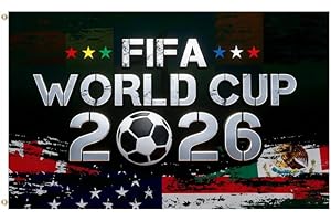 YNOBUN World Cup National Team Flags, Fan Merchandise Atmosphere Decor for Bar Home School Entertainment Venues, Indoor Outdo