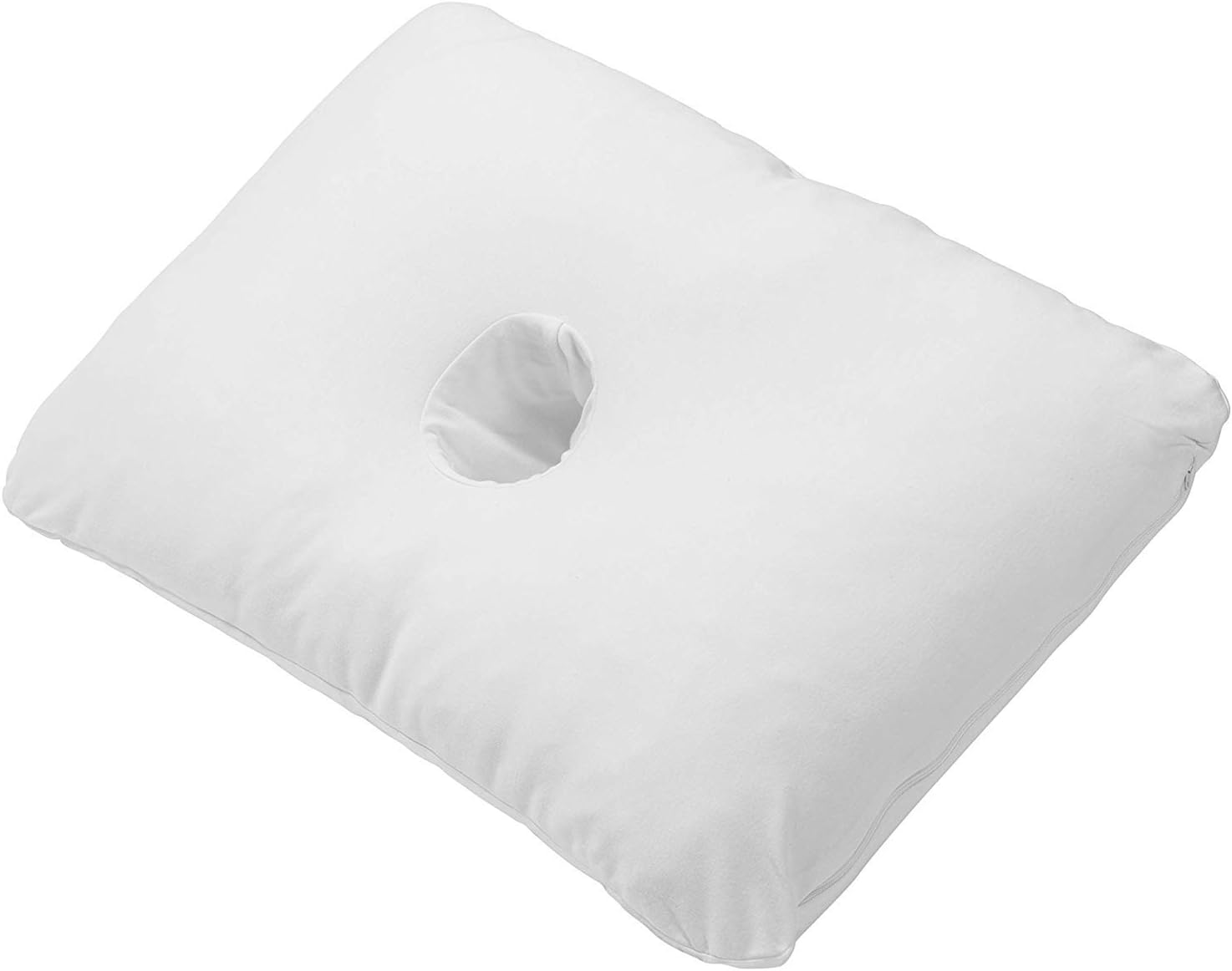 PureComfort - Pillow with an Ear Hole | Ear Pain & CNH Pillow | Adjustable | CertiPUR-US Premium Memory Foam Fill | 100 Night Trial |: Home & Kitchen