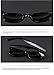 MERRY'S Polarized Unisex Shades Sunglasses for Men Vintage Polarized Sun Glasses S683 (Black, 53)