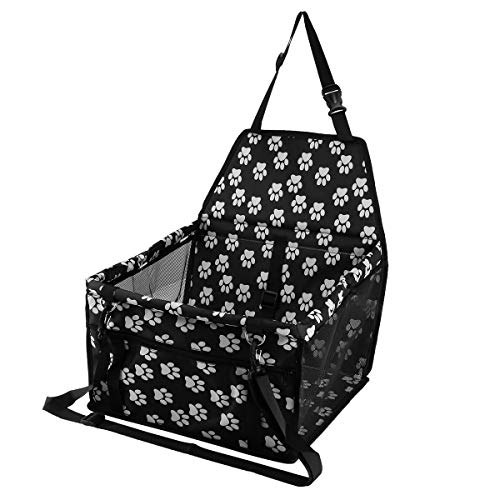 Iris-Shop - Pet Car Booster Seat Puppy Cat Dog Auto Carrier Travel Protector Safety Basket - Thumbnail 4