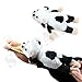 SinoArt 6pcs Set Slingshot Flingshot Animal Toy for Kids Screaming Flying Sock Plush Animals Monkey Chicken Pig Cow Duck Frog