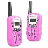 Walkie Talkies for Kids, 22 Channel FRS/GMRS Walkie Talkie 2 Way Radio 3 Miles UHF Walkie Talkies (1 Pair) Blue
