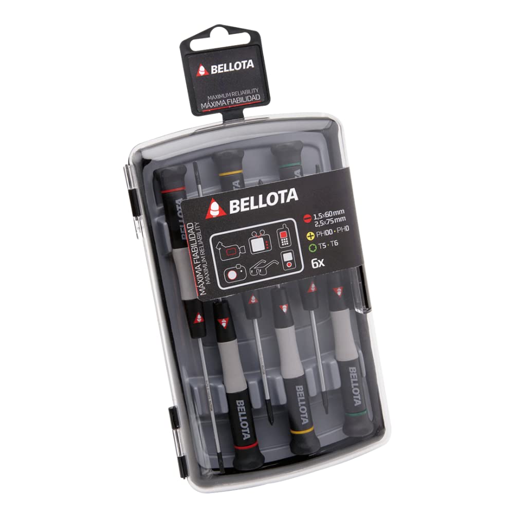 Bellota 6250J Precision Screwdriver Set of 6