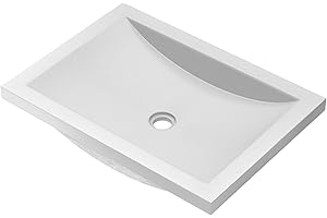 Native Trails NSL2014-P Cabrillo Native Stone Dual-Mount Bathroom Sink, Pearl
