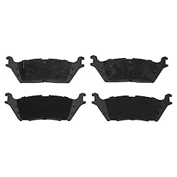 TRQ Rear Brake Pads Ceramic Compatible with