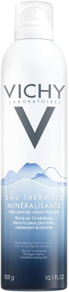 Água Termal Mineralizante, 300 ml, Vichy, Transparente