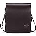 VICUNA POLO PU Leather Men Messenger Bag Cross Body Bag Shoulder Bag For Men(large, brown)