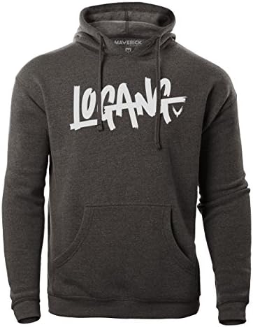 Maverick By Logan Paul Adult Charcoal Logang Hoodie