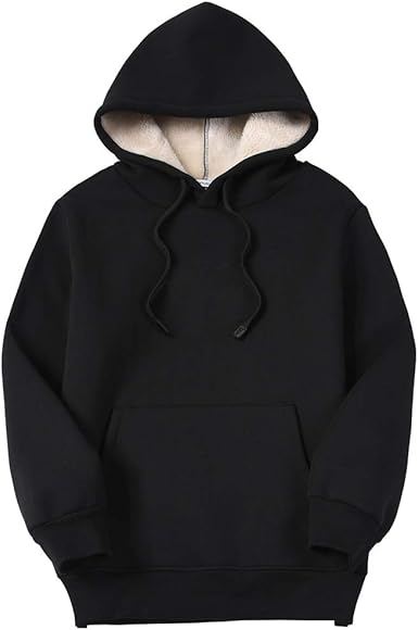 lined pullover hoodie