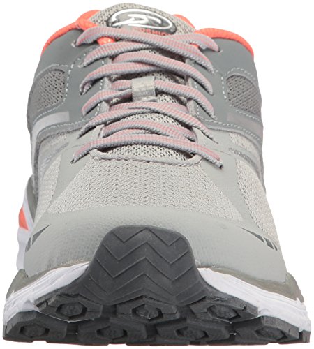 Dr Scholls Womens Blitz Fashion Sneaker Grey Coral M