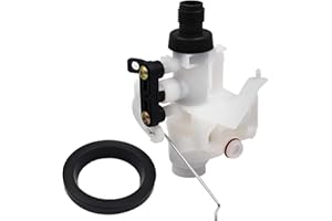 Zhupoub 31688 31705 Toilet Water Valve Module Assembly Compatible with Thetford Aqua-Magic V High and Low Models Leak-Resistant RV Toilet Parts