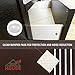 OUR HOUSE Premium Pack Furniture Pads - Felt Pads Furniture Feet Popular Sizes & Rubber Bumper Pads - Protect Your Wood Floor Hardwood & Laminate Flooring - Heavy Duty