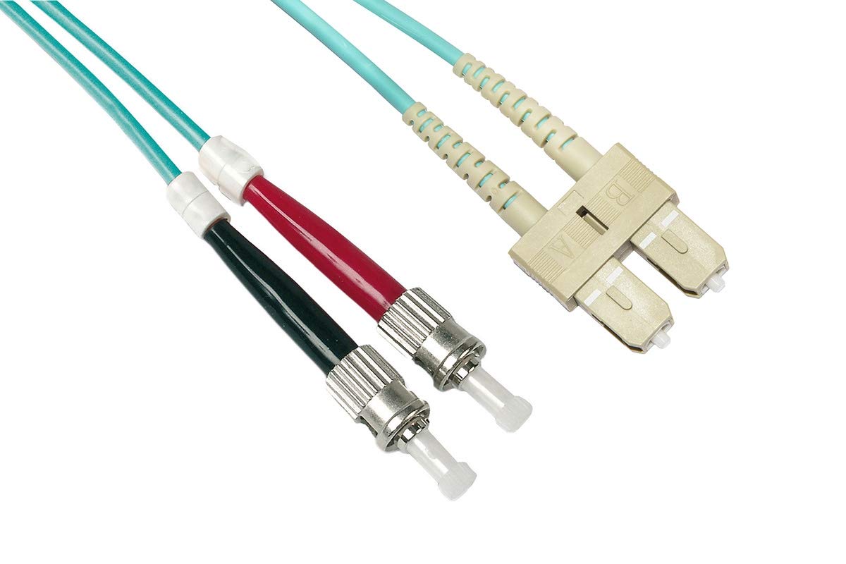 LINK LKSCST3503 Fibre Optic Cable SC A ST MULTIMODE DUPLEX OM3 50/125 MT.3