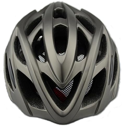Bike Helmet For Adult Men and Women with LED Safety Light, Lightweight, Adjustable Band, Specialized on Safety Protection, Bicycle Helmet with Water Dust Resistant Cover