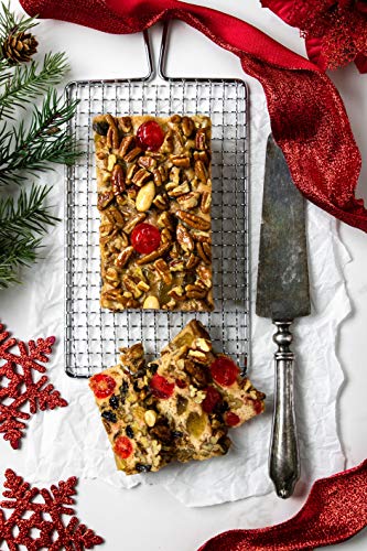 Grandma's Christmas Fruitcake Old Fashioned Fruit and Nut Cake Recipe No Citron or Bitter Candied fruit From Beatrice Bakery in Holiday Tin 1lb