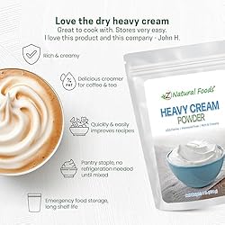 Z Natural Foods’ Premium Heavy Cream