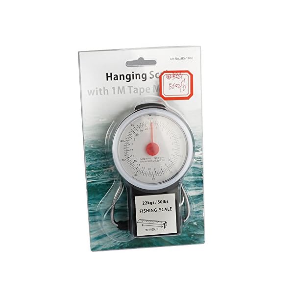 YOGAYET-Portable-Fishing-and-Luggage-Hanging-Hook-Multi-Purpose-Scale-With-Tape-Measure-Max-Weight-50lb22kg