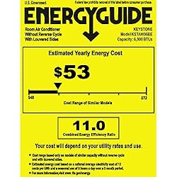 Keystone 6,000 BTU Window Mounted Air