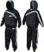 RDX Sauna Suit, REACH Compliant OEKO TEX 100 Certified, Full Body Sweat Heat Suit with Hood