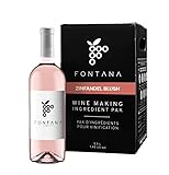 Fontana Zinfandel Blush Wine Kit Ingredients - 6