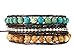 Horse Lovers Equestrian Bracelet Jasper Bead Wrap (Teal)