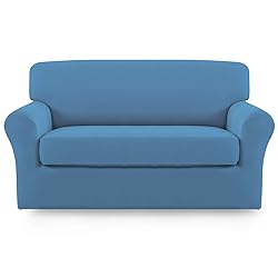 Easy-Going 2 Pieces Microfiber Stretch Sofa