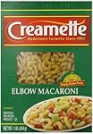 Creamette elbow semolina (Wheat), durum flour (Wheat), niacin, iron (ferrous sulfate), thiamin mononitrate, riboflavin, folic a (015100000072)