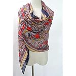 Women Shawl Wrap Spring Fall Lightweight Scarfs Fashion Flowers Print Scarf Women Shawl Wrap Spring Fall Lightweight Scarfs Fashion Flowers Print Scarf