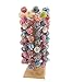 96 Hole Solid Wood Cake Pop Sucker Stand and Lollipop Holder Display (Octagon Base)
