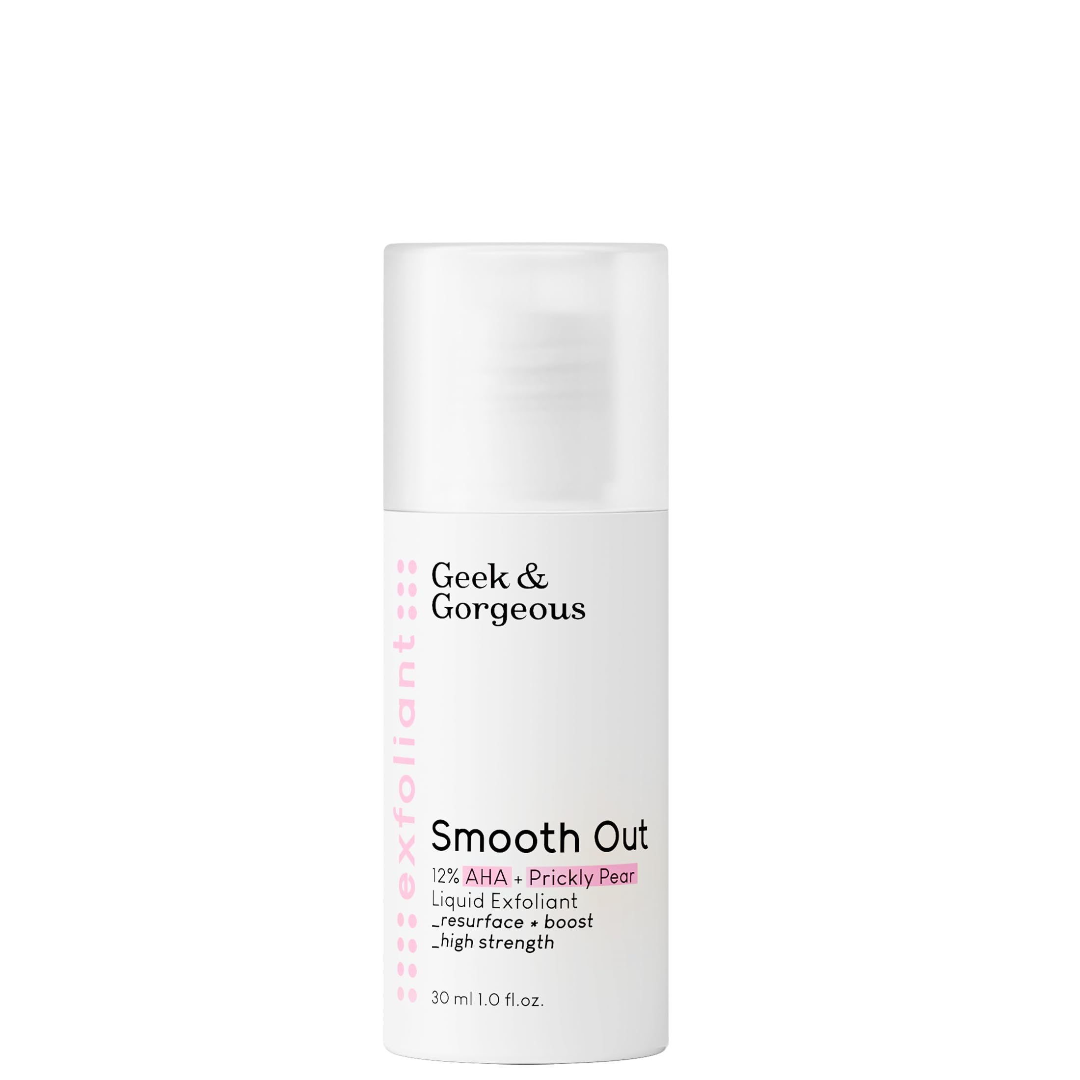 Geek & Gorgeous Smooth Out 12% AHA + Cactus Liquid