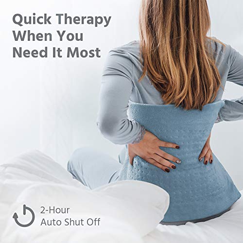 GENIANI Extra Large Electric Heating Pad for Back Pain and Cramps
