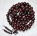 Rosewood mala beads necklace 10 mm 108+1 buddhist prayer beads japa mala Red sandalwood mala beads - Energized for chanting mantra Chakra mala w/Rosary pouch - US Seller