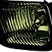 Auto Dynasty Compatible with Honda Civic Driving Bumper Fog Light+Bulbs+Switch (Smoke Lens) - 6th Generation EJ EM EK D16