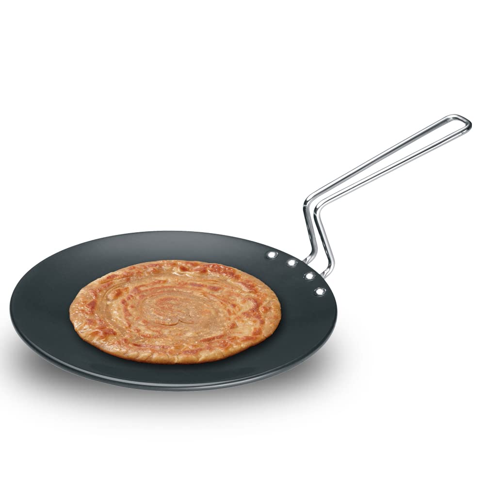 Photo 1 of Hawkins Futura Hard Anodised Tava 26 cm, 4.88 mm (Black)