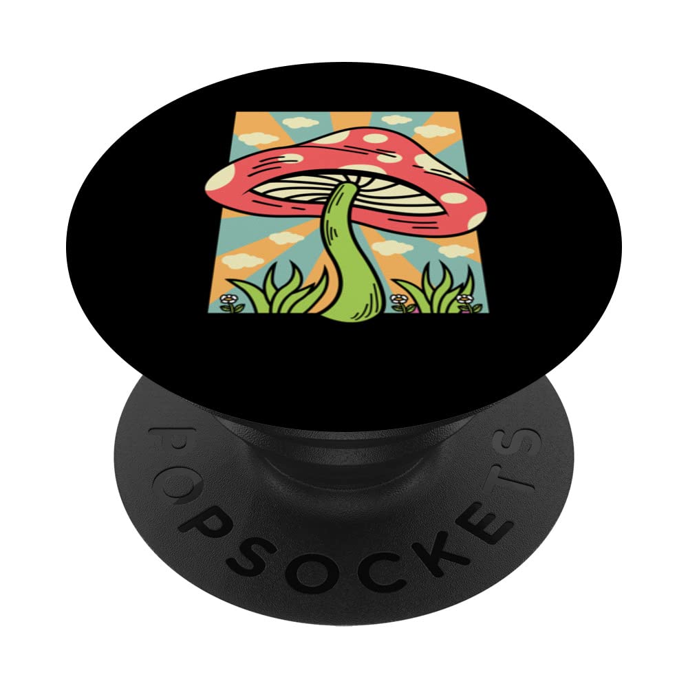 Colorful Mushroom Nature Lover PopSockets Swappable PopGrip