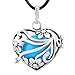 Eudora Harmony Bola MY Heart 18mm Angle Caller Bell Pregnancy Pendant Necklace & 30'' Chain