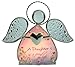 BANBERRY DESIGNS Daughter Gifts - Glass Angel Tea Light Candle Holder - A Daughter is a Friend for Life Printed on The Angels Dress - Gifts for Her - Graduation Gifts for Daughter for Daughter