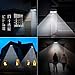 Solar Lights Outdoor, ECHTPower 60 LEDs Wireless Solar Motion Sensor Light with Remote Control, 5 Optional Modes with IP65 Waterproof,Wide Detection and Lighting Angle Security Light for Garden, Path