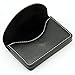 Partstock(TM) Leather Business Name Card Wallet/Holder 25 Cards 3.9l X 2.8w Inches with Magnetic Shut.(Black)