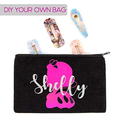 1 Canvas+Zipper+Pouches+Travel+Cosmetic