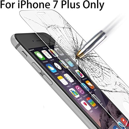 iPhone 7 Plus Screen Protector, MYCARRYINGCASE Tempered Glass Screen Applicator Anti Scratch Screen Protector for iPhone 7 Plus