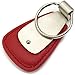 Chevrolet Chevy Corvette C3 Leather Key Chain Red Tear Drop Key Ring