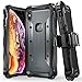 Vena iPhone Xs Max Holster Case, [vArmor] Rugged Military Grade Heavy Duty Case with Belt Clip Swivel Holster & Kickstand, Compatible with iPhone Xs Max - Black/Space Gray primary